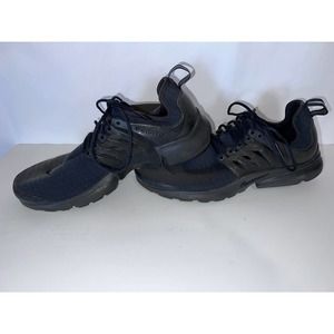 Nike presto black sneaker shoes size 10